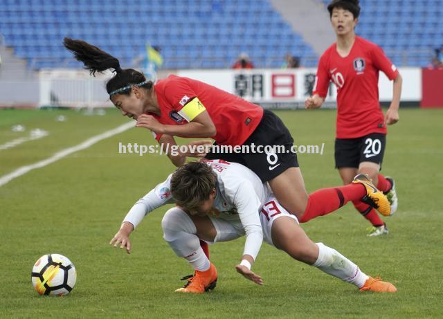 日本女足队大胜中国队，横扫亚洲杯赛